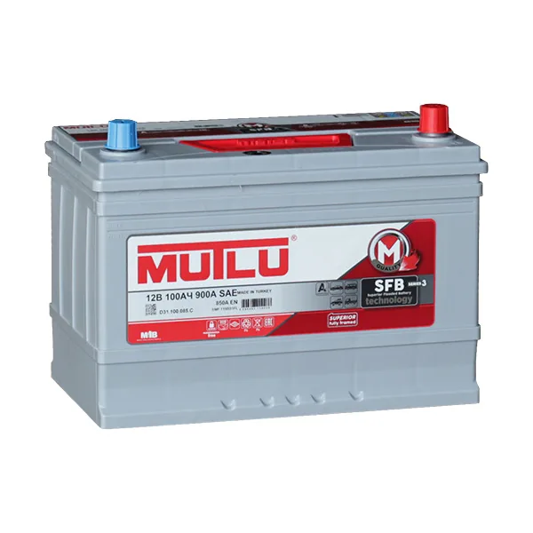Аккумулятор MUTLU SFB M3 115D31FL 100 Ач 850 А (EN), обратная полярность