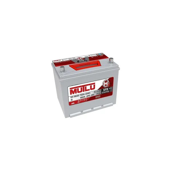 Аккумулятор MUTLU SFB M3 80 Ач 660 А (EN), обратная полярность, D26