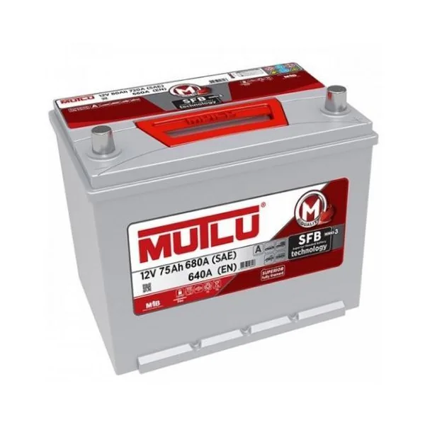Аккумулятор MUTLU SFB M3 75 Ач 640 А (EN), обратная полярность, D26