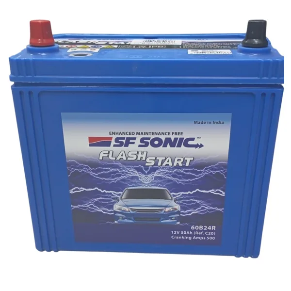 Аккумулятор SF SONIC 50 Ач 500 А (EN), обратная полярность, B24
