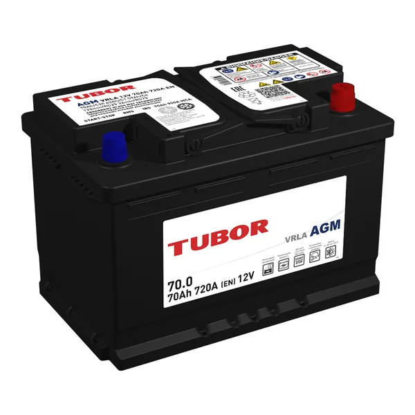 Аккумулятор TUBOR 70 Ач 720 А (EN), обратная полярность, LN3