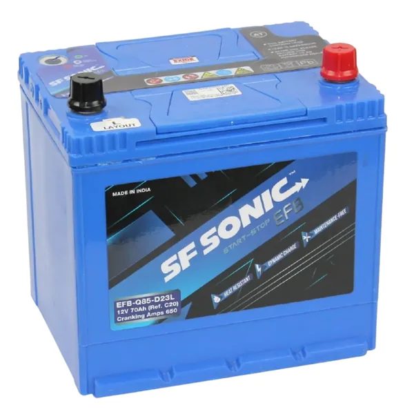 Аккумулятор SF SONIC 70 Ач 680 А (EN), обратная полярность, D23