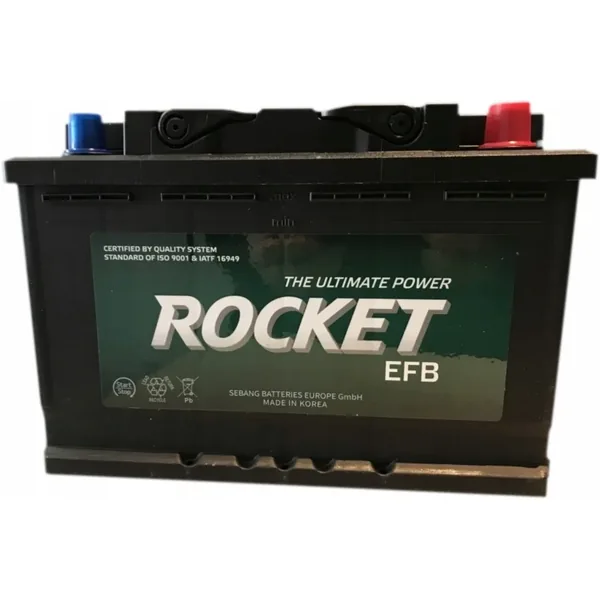 Аккумулятор ROCKET 70 Ач 680 А (EN), обратная полярность, D26