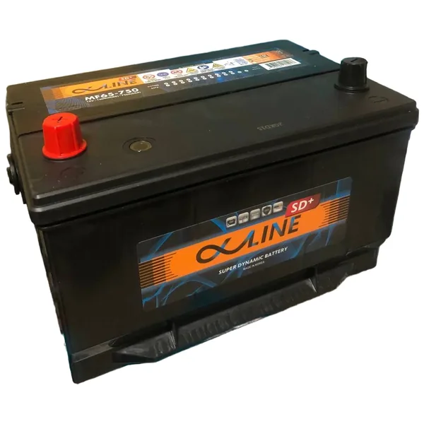 Аккумулятор ALPHALINE SD+ 65 Ач 650 А (EN), обратная полярность, LN2
