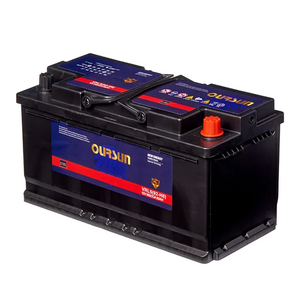 Аккумулятор OURSUN DIN 92 Ач 850 А (EN), обратная полярность, LN5