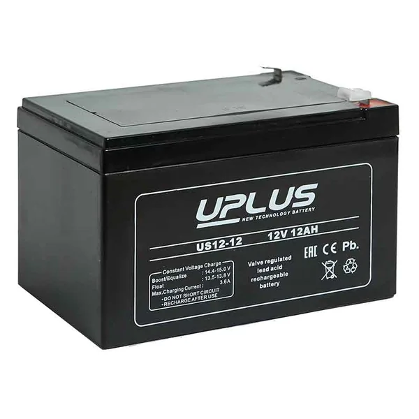 Аккумулятор UPLUS 12 Ач, 151x98x94