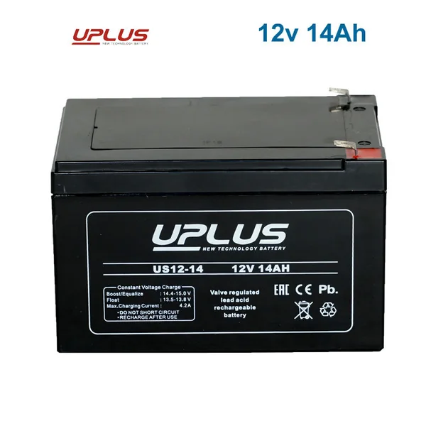 Аккумулятор UPLUS 14 Ач, 151x98x94