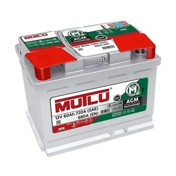 Аккумулятор MUTLU 60 Ач 680 А (EN), обратная полярность, LN2
