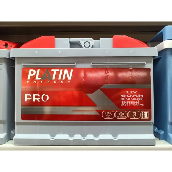 Аккумулятор PLATIN Pro 60 Ач 520 А (EN), обратная полярность, LBN2
