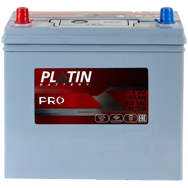 Аккумулятор PLATIN Pro PRO Asia 45 Ач 410 А (EN), обратная полярность, B24