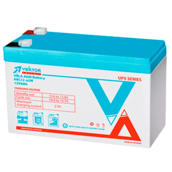 Аккумулятор VEKTOR HRL 9 Ач, 151x65x94