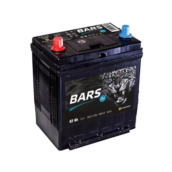 Аккумулятор BARS 42 Ач 350 А (EN), прямая полярность, B19
