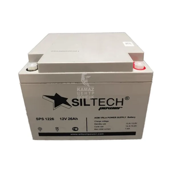 Аккумулятор SILTECH 26 Ач, 166x175x125