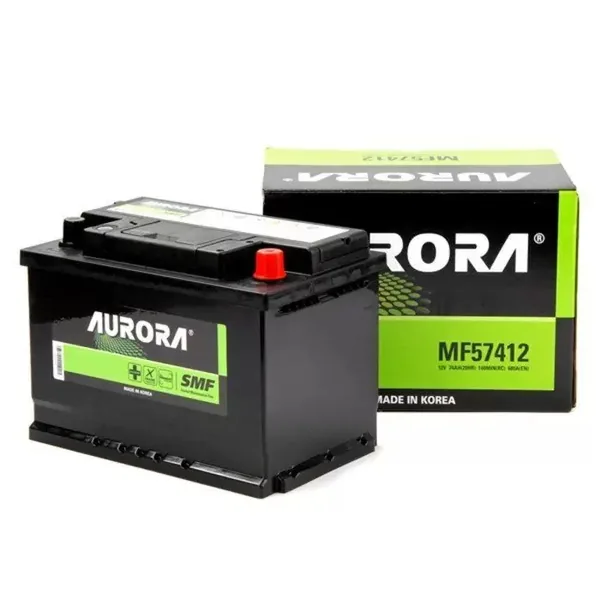 Аккумулятор AURORA MF 85 Ач 750 А (EN), обратная полярность, LN4