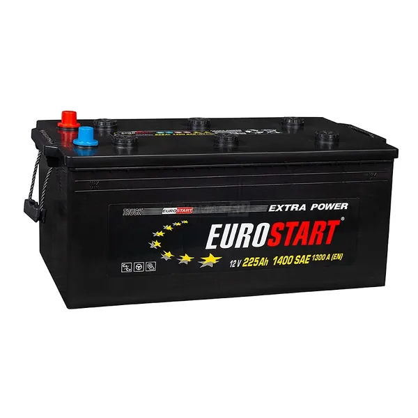 Аккумулятор EUROSTART Extra Power 225 Ач 1300 А (EN), прямая полярность, HC