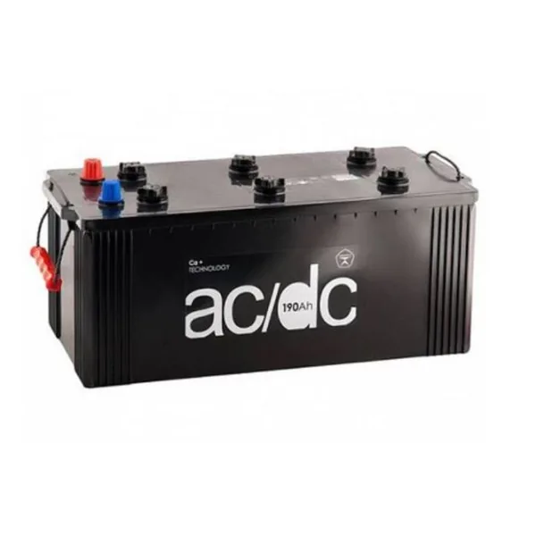 Аккумулятор AC/DC 190 Ач 1250 А (EN), прямая полярность, 6ST-190