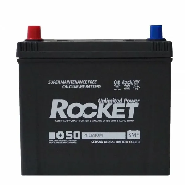 Аккумулятор ROCKET 54 Ач 560 А (EN), прямая полярность, D20