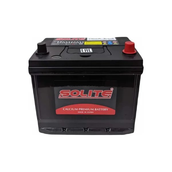 Аккумулятор SOLITE 65 Ач 550 А (JIS), обратная полярность, D23