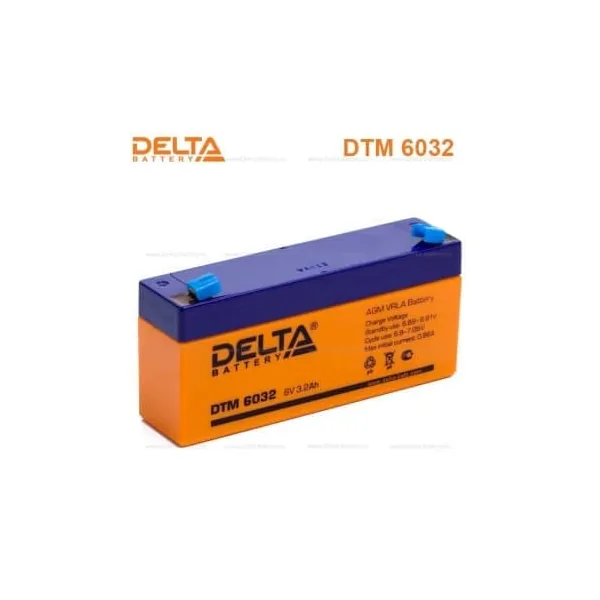 Аккумулятор DELTA DTM 3.2 Ач, 134x34x67