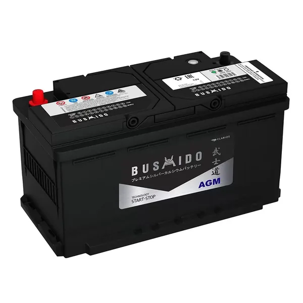 Аккумулятор BUSHIDO 110 Ач 1050 А (EN), обратная полярность, LN6