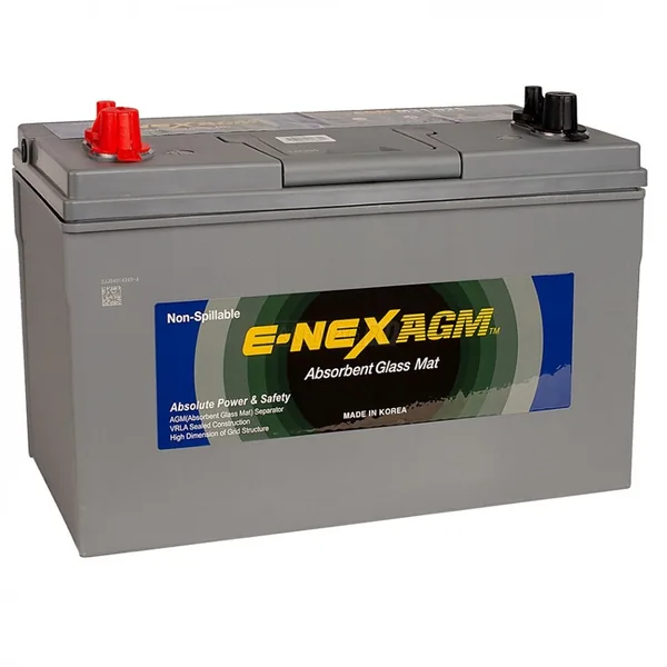 Аккумулятор E-NEX 90 Ач 800 А (EN), прямая полярность, BCI-31A