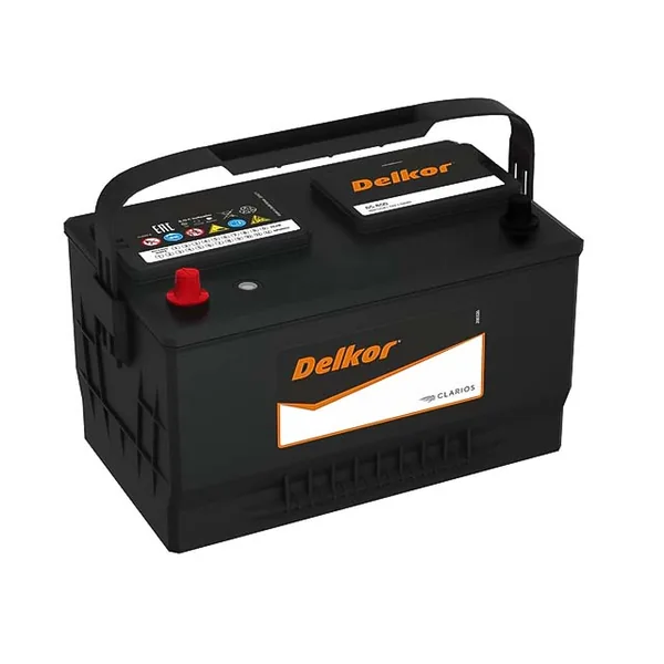 Аккумулятор DELKOR 85 Ач 850 А (EN), прямая полярность, HA